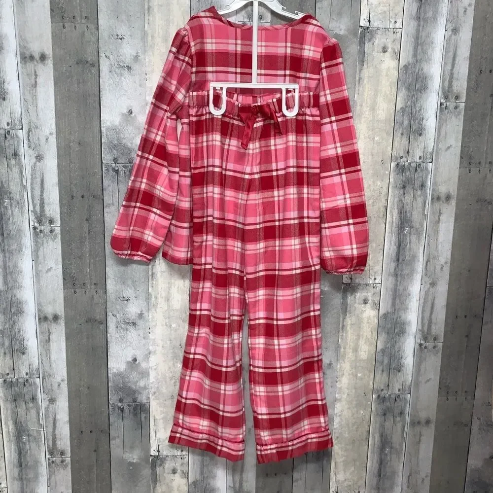 Lands End Kids‎ Girls Pajama Set Medium 10-12